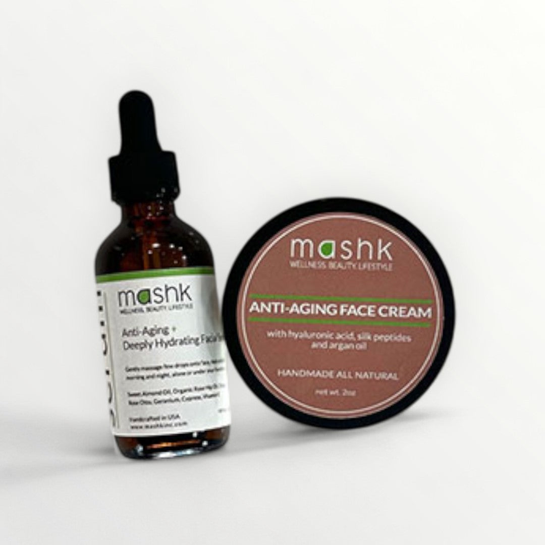 Anti Aging Serum & Face Cream combo