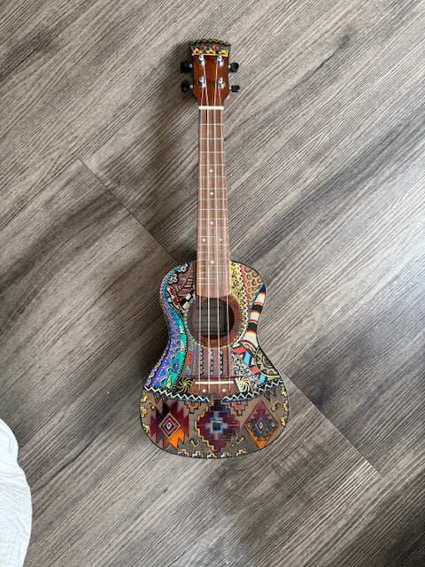 Art that Serves WOODEN GUITAR