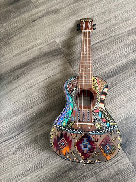 Art that Serves WOODEN GUITAR