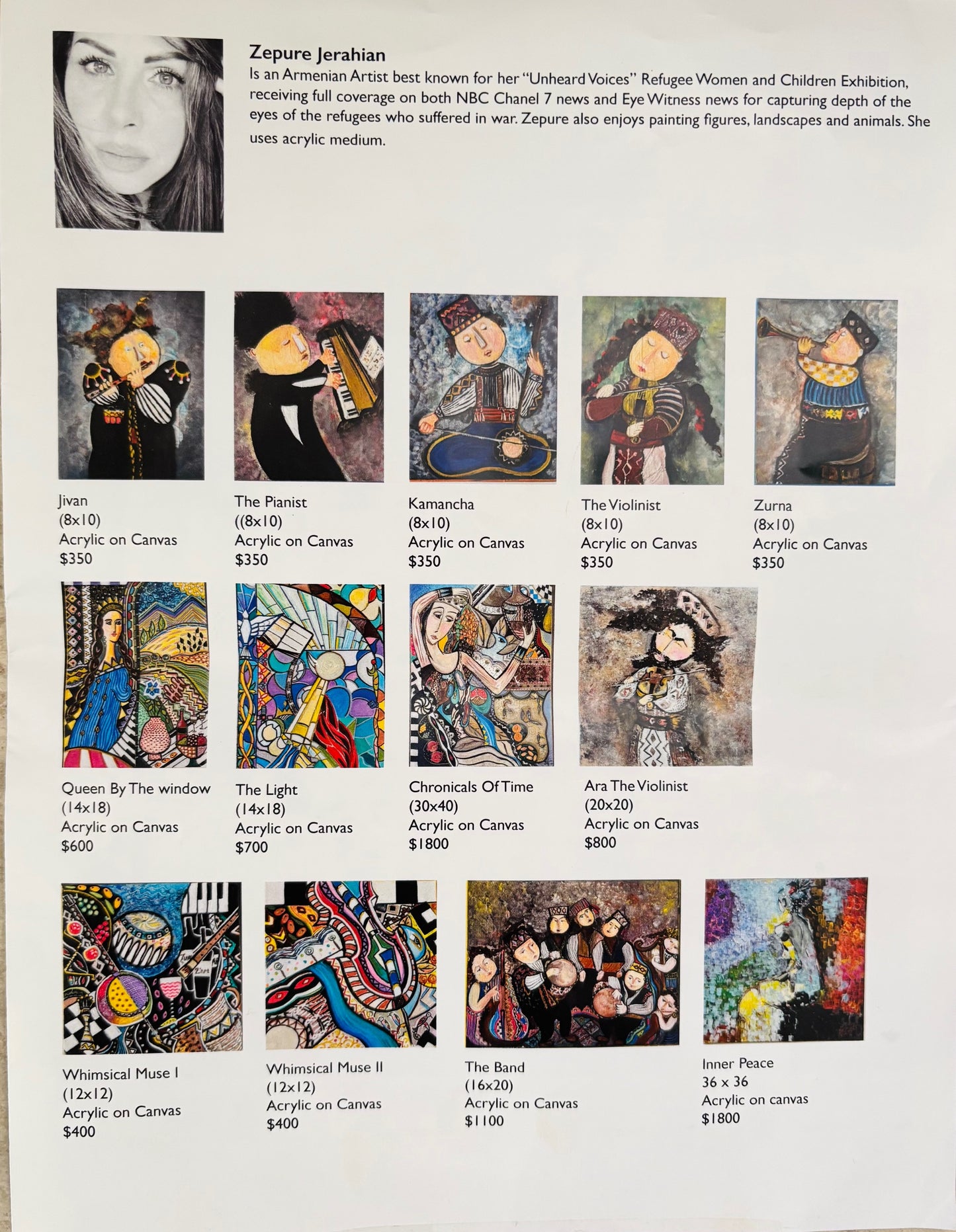 ACRYLIC PAINTINGS