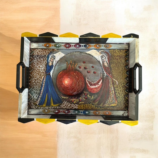 Art that Serves  LRG RECTANGLE TRAY