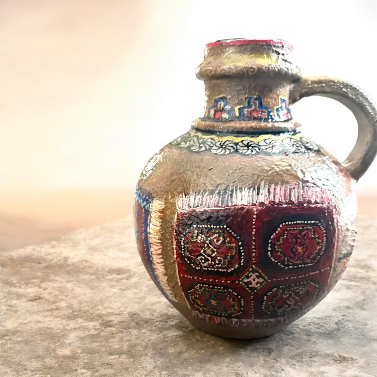 Art that Serves MED WEATHERED HANDCRAFTED JUG