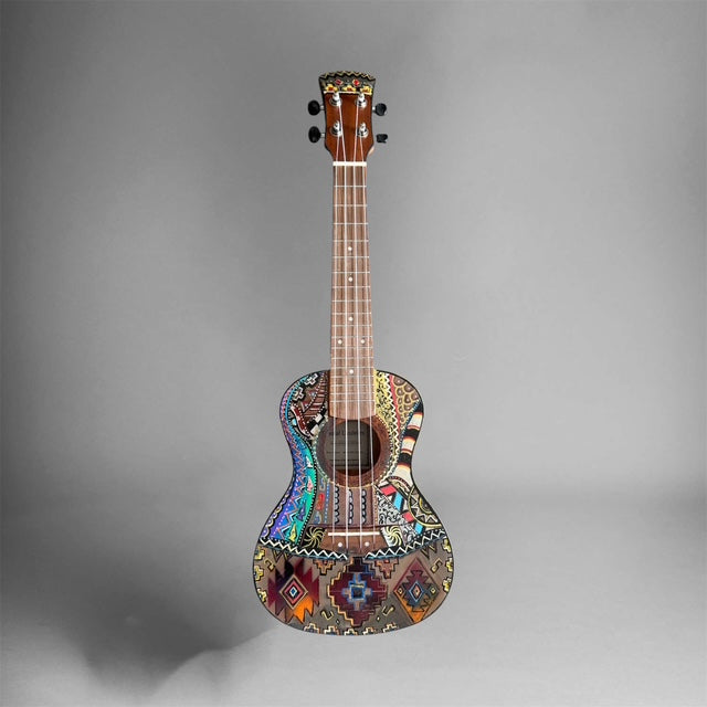 Art that Serves  WOODEN GUITAR